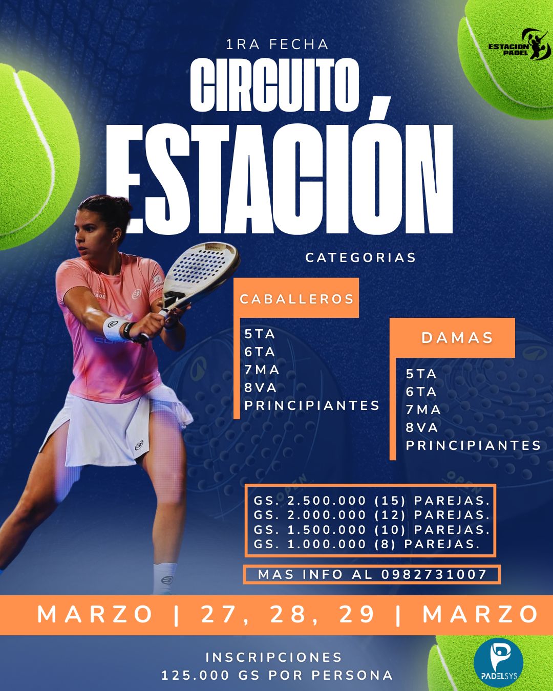 CIRCUITO ESTACION - 1ra. FECHA